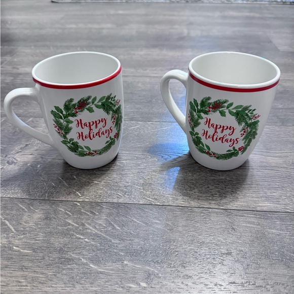 Royal Norfolk Set‎ of 2 Christmas Mugs NEW - Picture 1 of 4